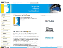 Tablet Screenshot of pactware.bringe.net